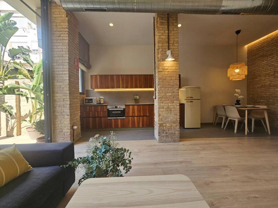 발렌시아 Tradicional Casa Con Patio Ruzafa 아파트 외부 사진