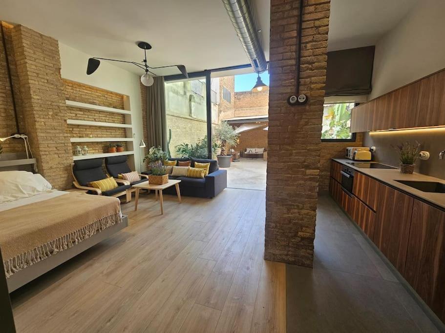 발렌시아 Tradicional Casa Con Patio Ruzafa 아파트 외부 사진