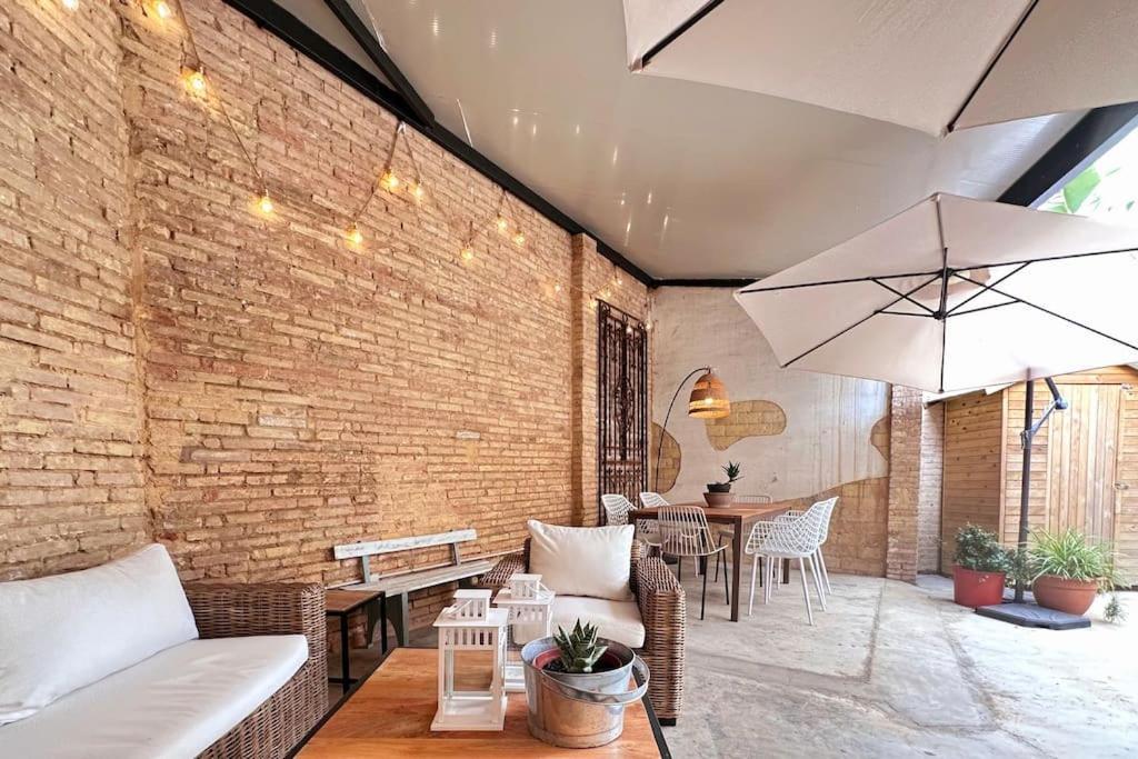 발렌시아 Tradicional Casa Con Patio Ruzafa 아파트 외부 사진